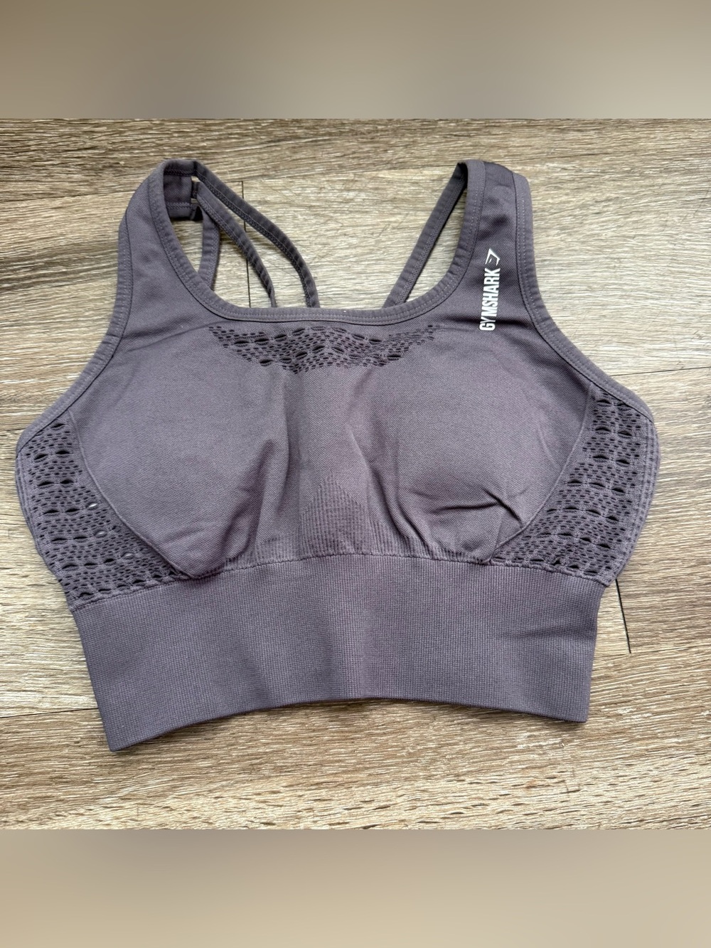Gymshark Longline Energy Bra Coal